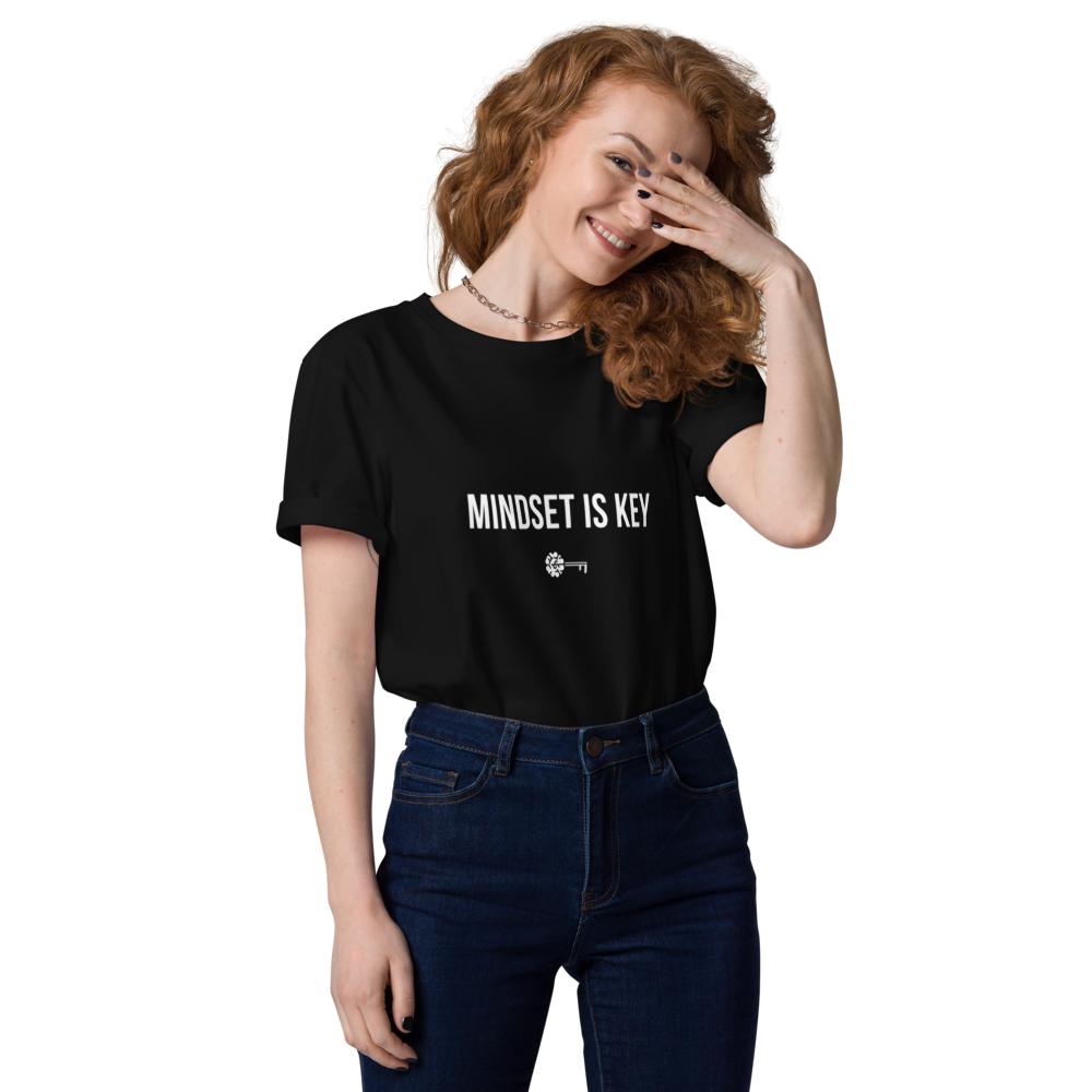 T-shirt Minimaliste unisexe "Mindset is key"