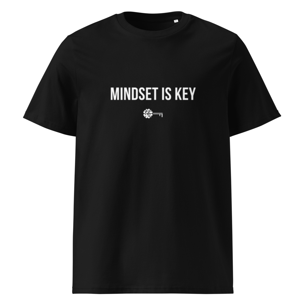 T-shirt Minimaliste unisexe "Mindset is key"