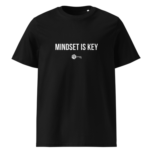 T-shirt Minimaliste unisexe "Mindset is key"