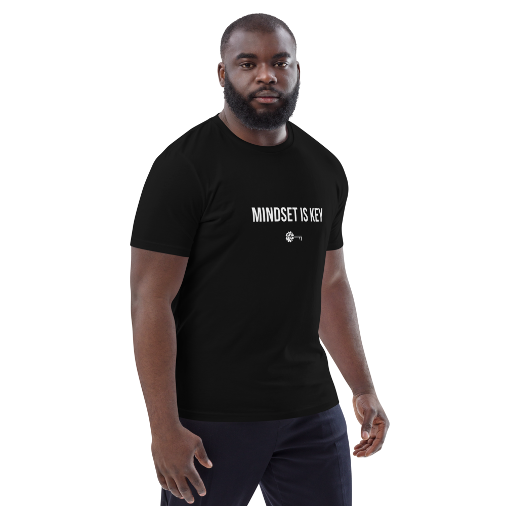 T-shirt Minimaliste unisexe "Mindset is key"